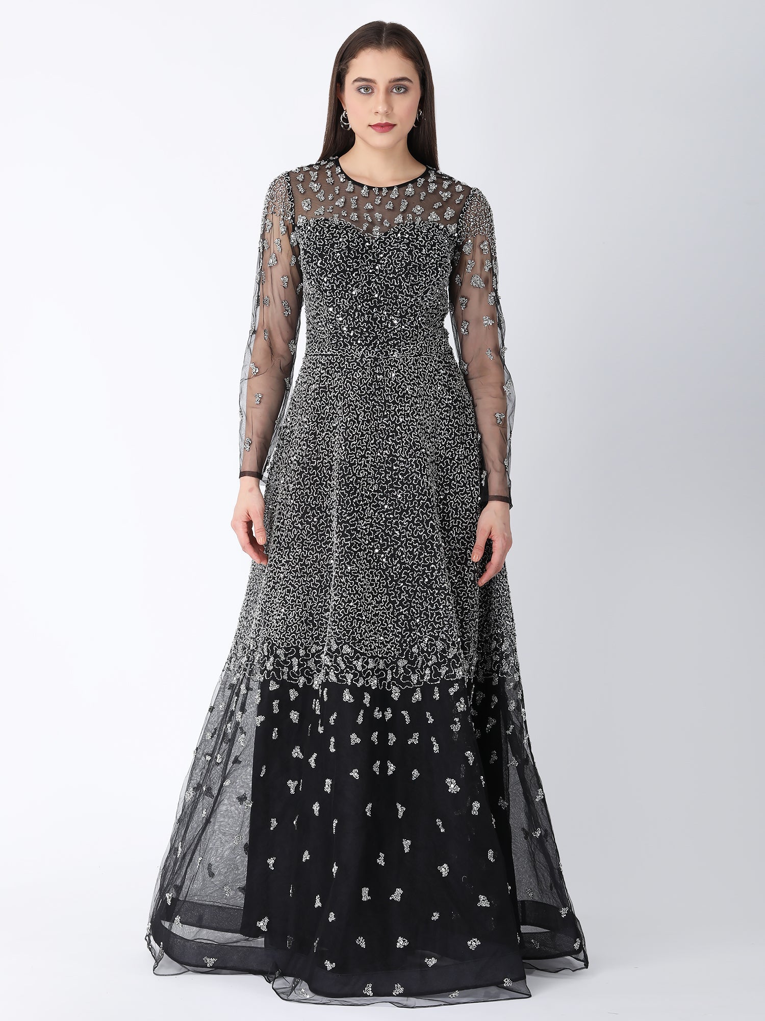 Starry Dust A Line Gown