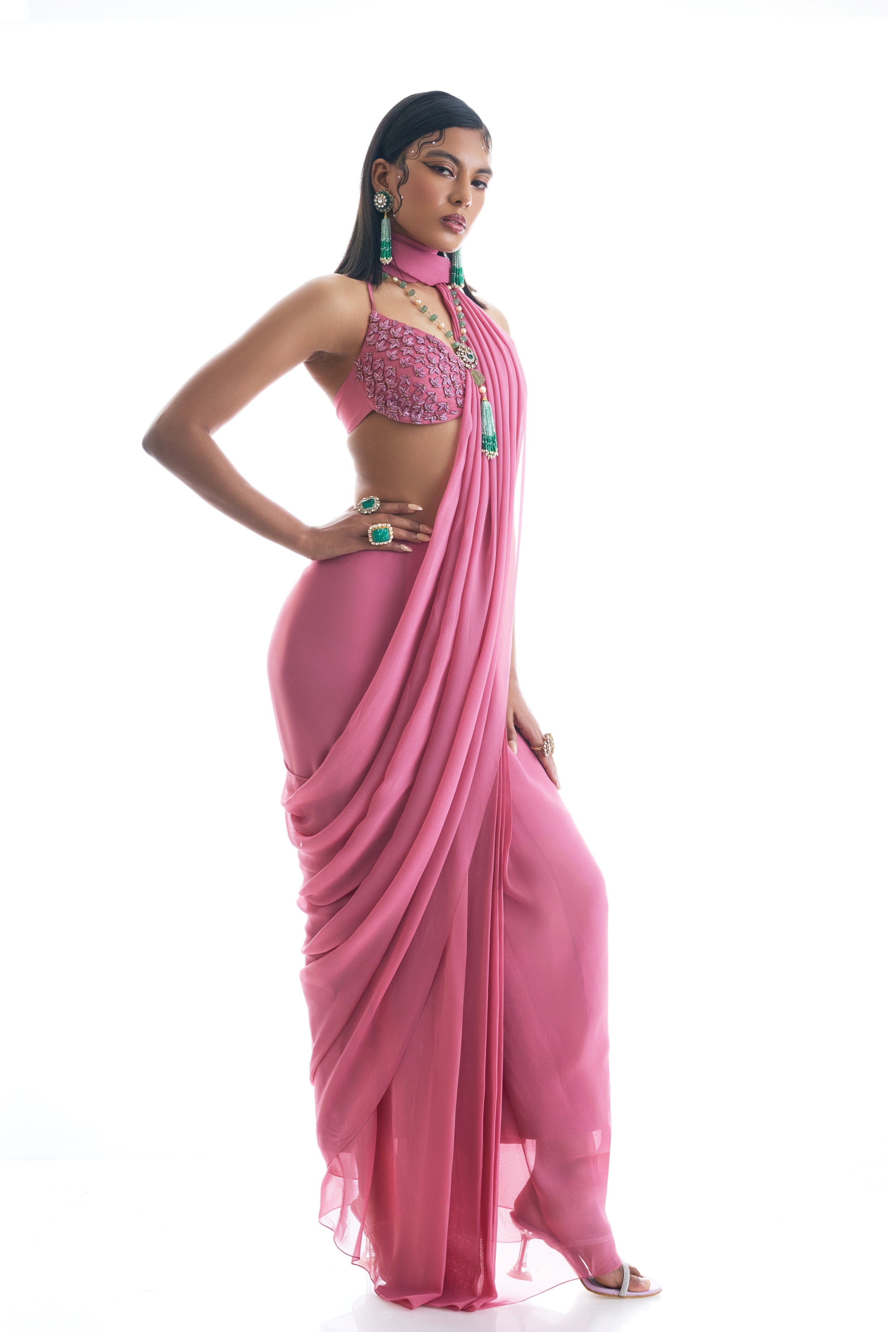 Noble Blush Ready to Wear Saree