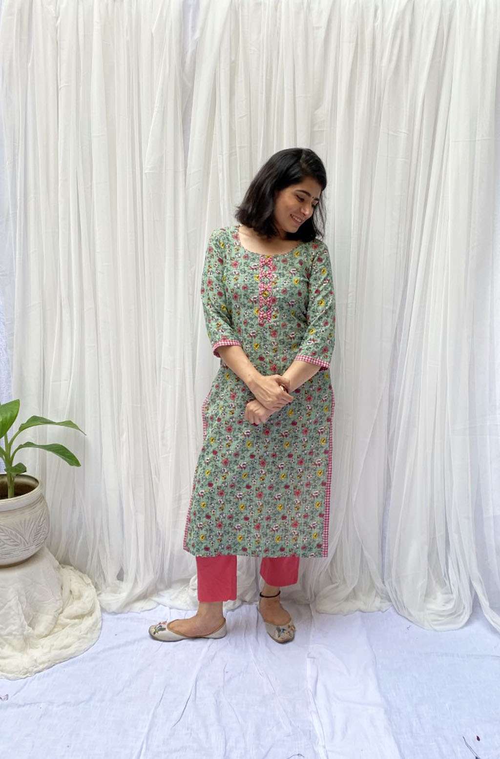 Arya floral printed kurta