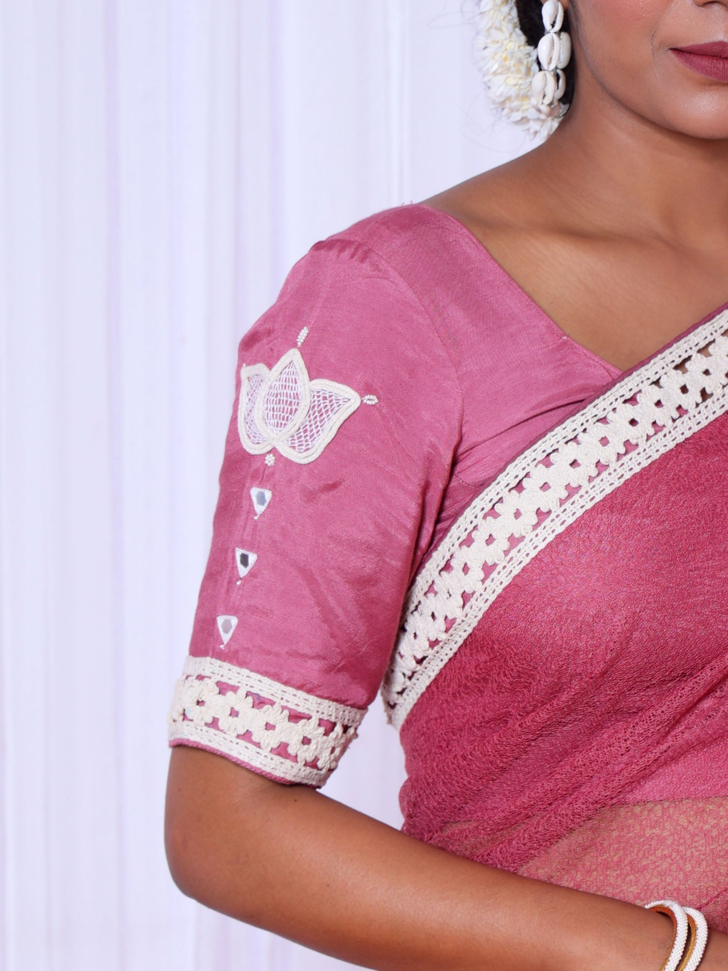 Alakananda -  designer saree with blouse