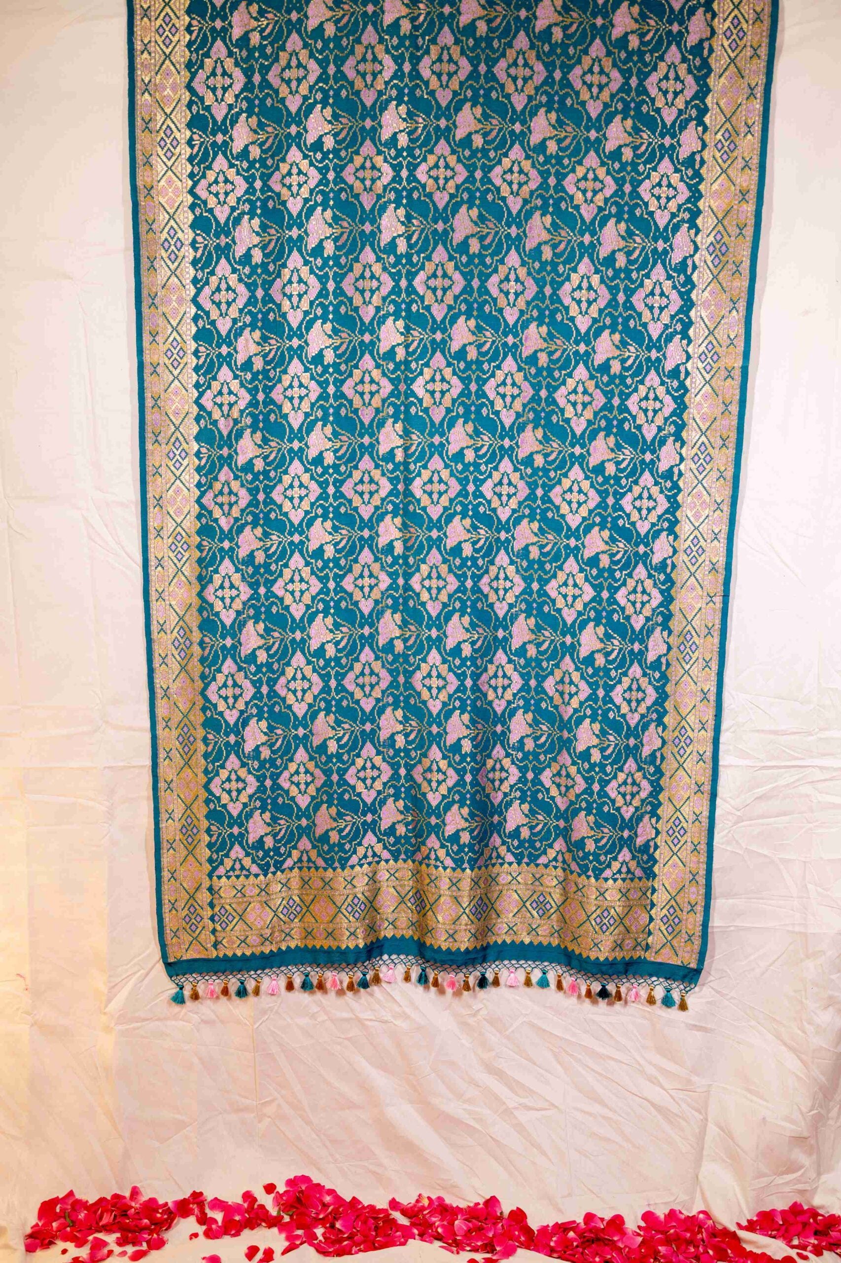 Banaras Patola Blue Dupatta